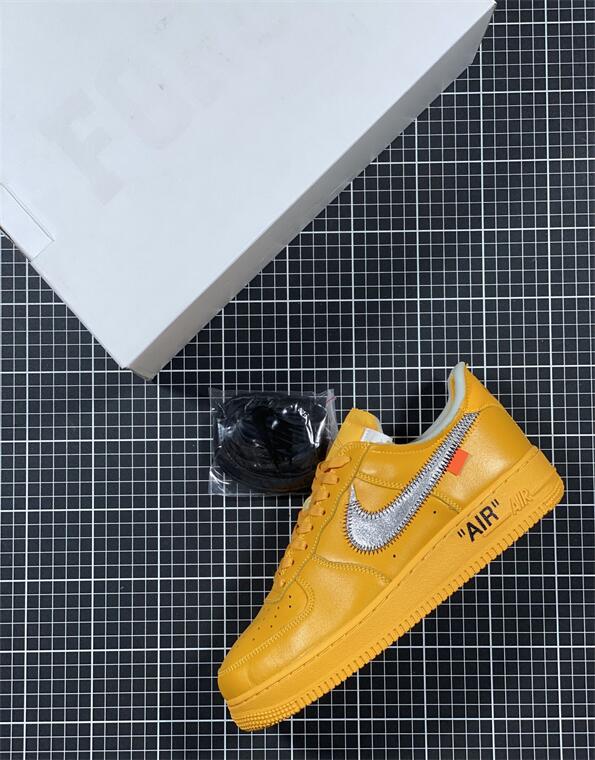 OFF-WHITE X Air Force 1“University Gold” 2